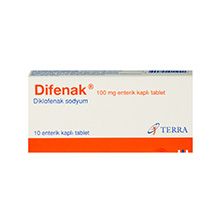 DİFENAK 100 MG 10 COMPRIMÉS