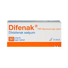 DİFENAK 100 MG 30 COMPRIMÉS