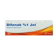 GEL DİFENAK %1 50 G