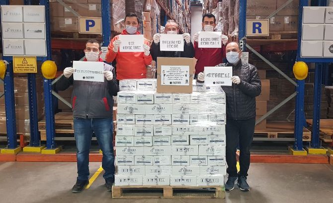Terra Pharmaceutique soutient les travailleurs de la sane dans la lutte contre le coronavirus 