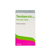 TEROLAM 800 MG 180 COMPRIMÉS PELLICULÉS